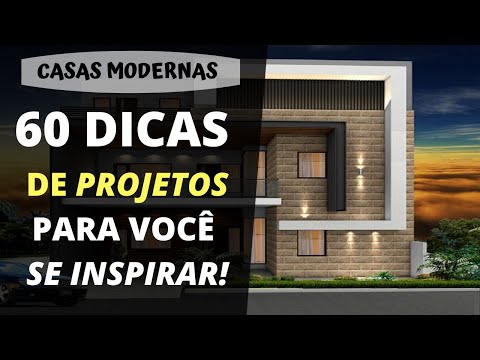 📥 Sua Casa dos Sonhos: 60 Fachadas Modernas para se Apaixonar!