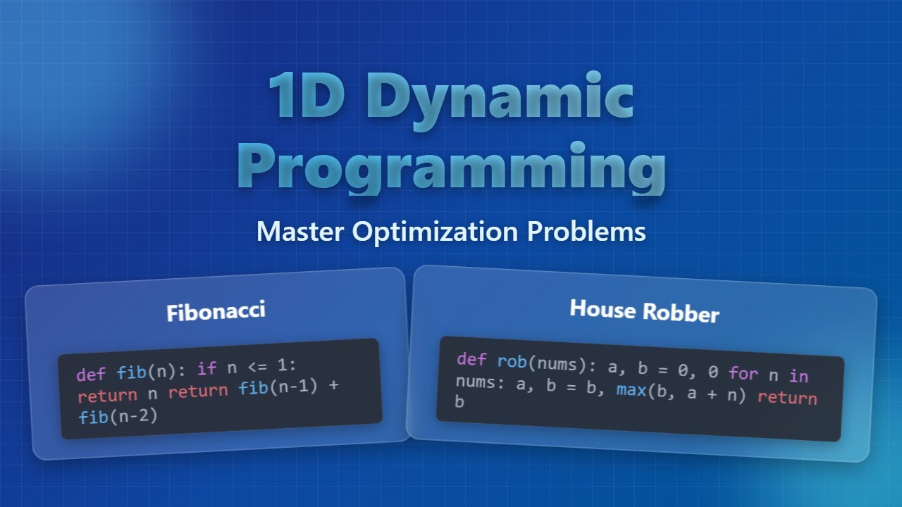 Master 1D Dynamic Programming (DP) for Coding Interviews: Beginner's Guide