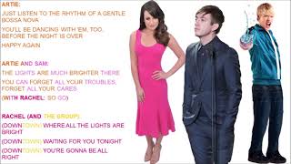 Downtown Glee Lyrics