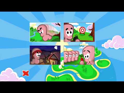 Worms world party remastered. Quick game.