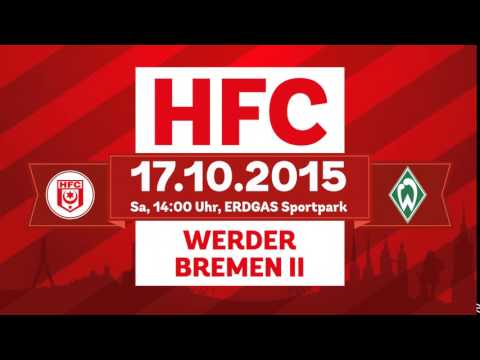 Spielankündigung Hallescher FC - SV Werder Bremen II