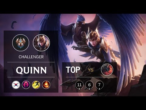 Quinn Top vs Aatrox - KR Challenger Patch 9.14