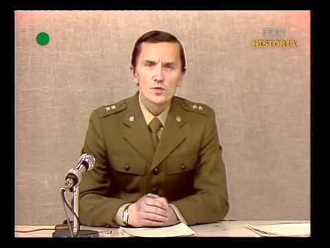 Dziennik Telewizyjny - Stan Wojenny 20.12.81 cz.3