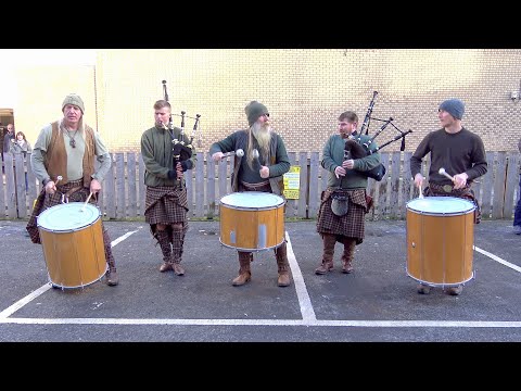 Special "Scotland The Brave" mix by Scottish tribal band Clanadonia for St Andrews Day 2019 in Perth