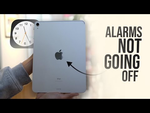 iPad Alarms Not Going Off (how to fix)