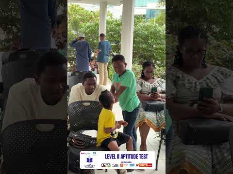 WATCH: Parents Wait Outside As 100 Contestants Take Literacy Challenge Test
