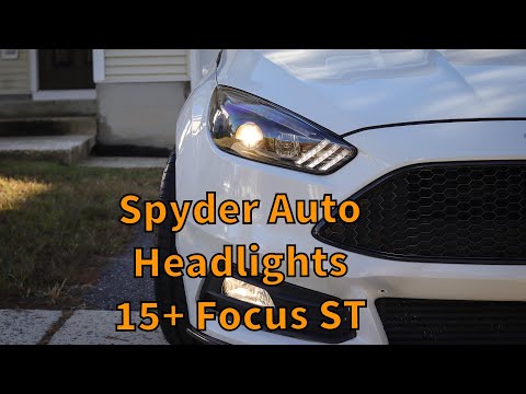 Spyder Auto Headlight review Focus ST 2015+