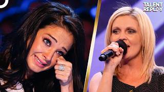 She Opened Her Mouth... Then Tulisa Couldn't Hold Back Tears | Michelle Barrett X Factor UK