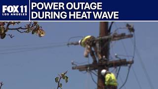 Heat wave strains power grid, leading to power outages in Southern California
