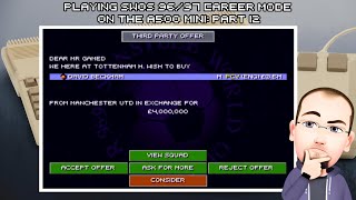 Playing Sensible World Of Soccer 96/97 Career Mode On The A500 Mini - Part 12