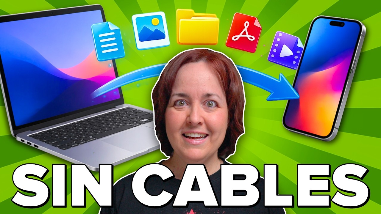 Cómo ENVIAR ARCHIVOS entre CUALQUIER dispositivo (RÁPIDO y FÁCIL)