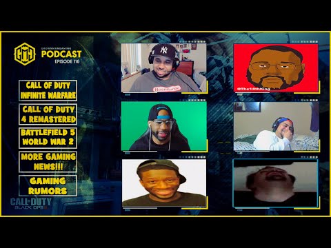 GMG Show Live 116 - Call Of Duty Infinite Warfare, Cod 4 Remaster, Nintendo NX, And More!