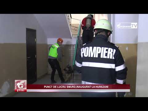 PUNCT DE LUCRU SMURD, INAUGURAT LA HUREZANI