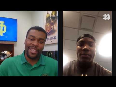 @NDFootball | #GoldRush21 Jojo Johnson Call - Signing Day (2020)