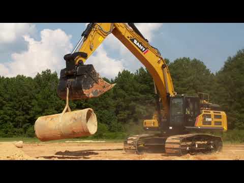 SANY SY500H Excavator Walkaround