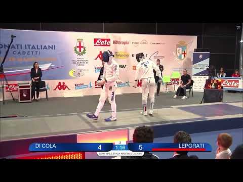 Italian Championships 2023 CME - L4 - Gino Di Cola v Ettore Leporati