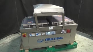 Model C-500 Stainless Steel USDA Semi-Auto Dual Station Vacuum