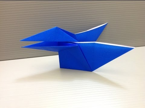 Daily Origami: 076 - Talking Crow