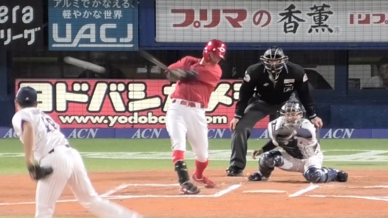 平川蓮の代わりは俺だ！大盛穂がライトへのタイムリーヒット！広島カープvsヤクルト 2026年4月2日