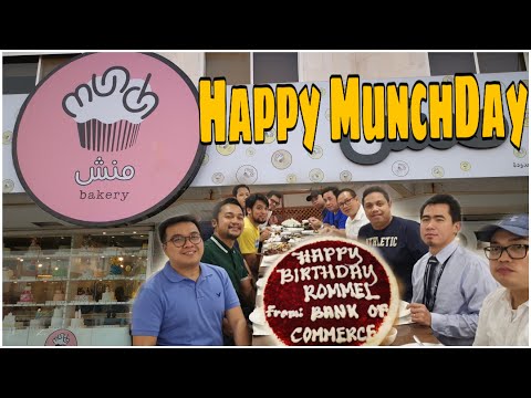 #SONNIETV: MUNCH BAKERY| PINOY BIRTHDAY CELEBRATION AT JEDDAH SAUDI ARABIA