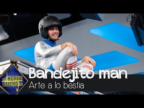 'Bandejito man', el voluntario para poner a prueba el límite de fuerzas - El Hormiguero 3.0