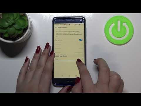 How to Enable Eye Comfort Mode in Honor 8 – Find Night Light Options