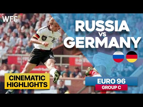 Russia 0-3 Germany | EURO 1996 Group C Match | Highlights & Best Moments