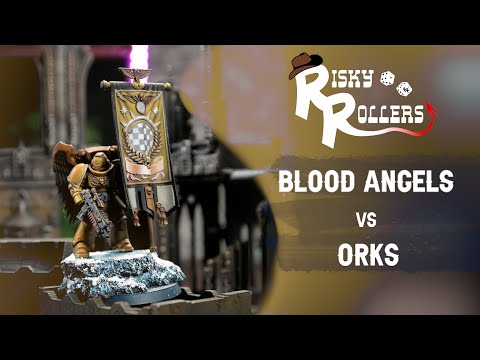 Ep.29: Blood Angels vs Orks 2000pts Tempest of War 40k Battle Report!