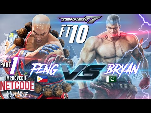 Gifted Bryan Player -  KENPO VS KICKBOXING - Tekken7 - Feng Wei [TiTAN_THOR] VS Byran [TK Haider Ali