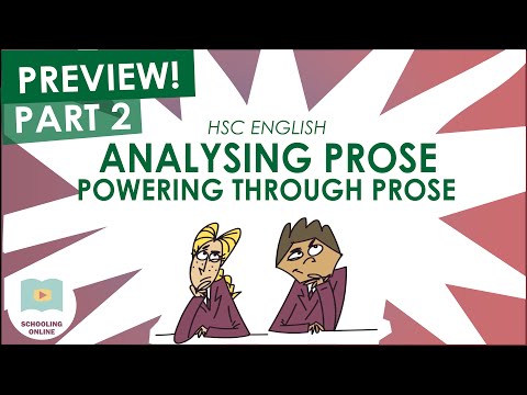 HSC English Prose Analysis (Lesson Preview 2)