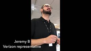Verizon sales representative job experience