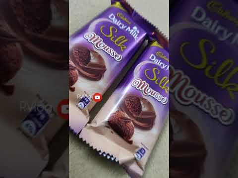 Diary Milk Silk Mousse Unwrapping and Taste Test #shorts #youtubeshorts