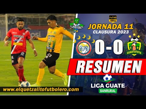 RESUMEN EMPATE SIN GOLES / Xelajú MC 0 Vs Guastatoya 0 / Jornada 11 Clausura 2023
