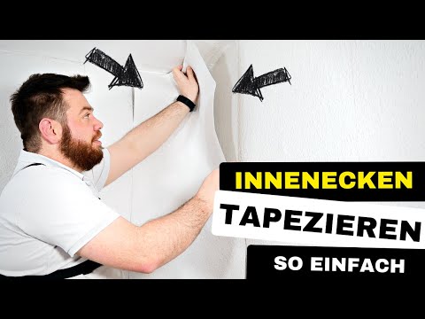 Raufasertapete Innenecken tapezieren | abreißen oder schneiden?