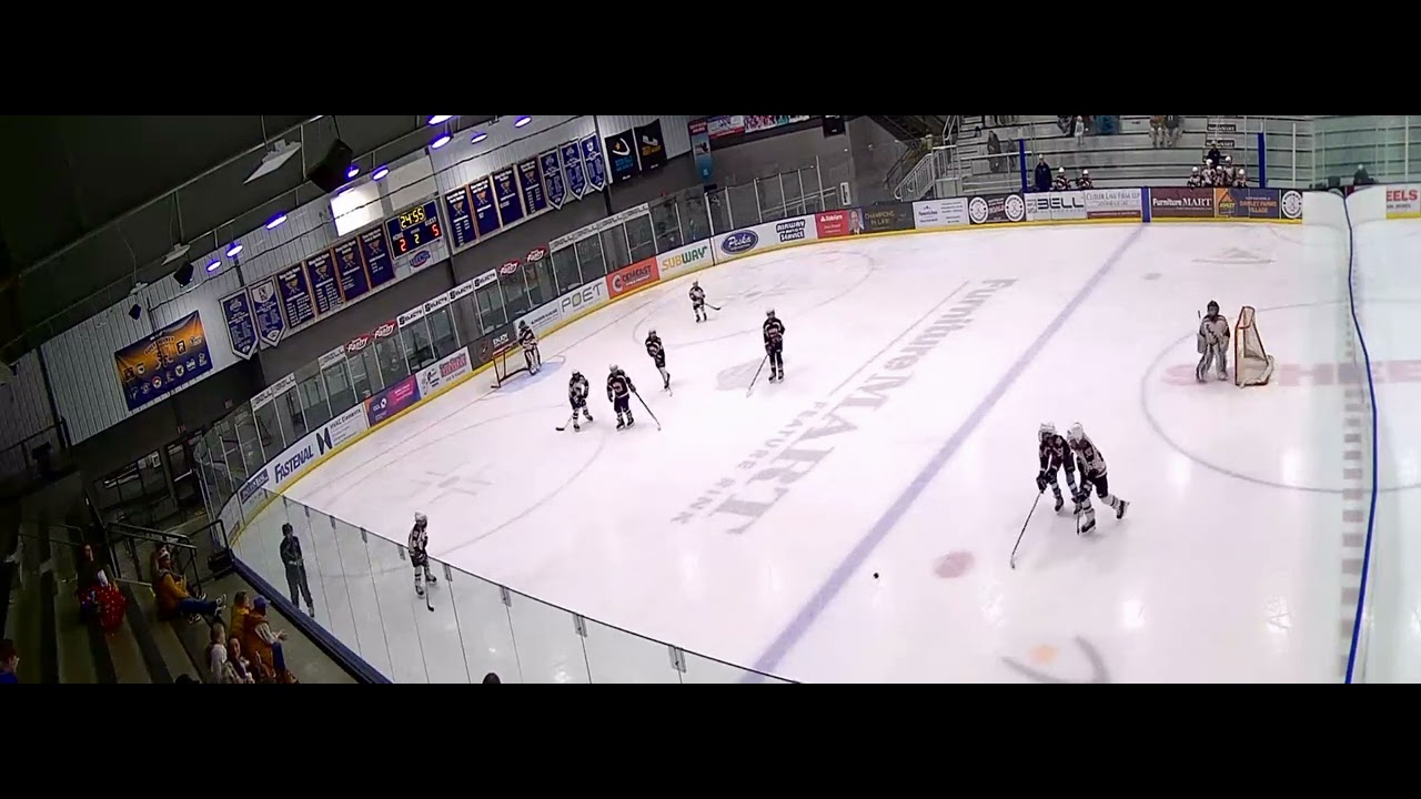 Quincy's First Squirt Goal 4v4 Halfice