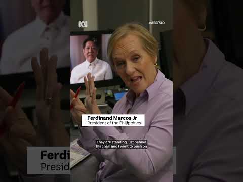 What happens when you ask a president about corruption? | 7.30 #Shorts