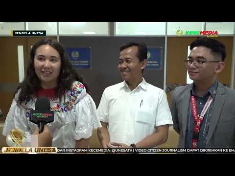 JENDELA UNESA : UNESA Sambut Mahasiswa Internasional Jalani Program Pertukaran Pelajar