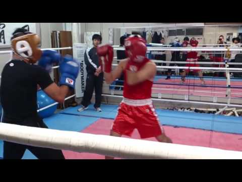 ジャブだけスパー・１R ／H25.11.07