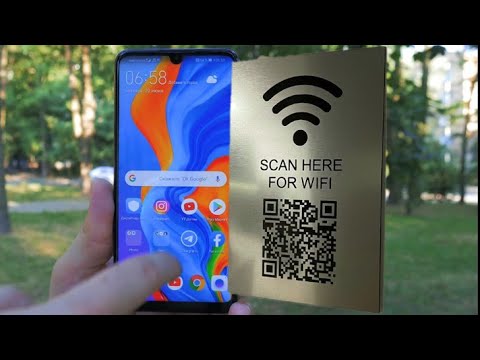 How to scan wifi qr code in huawei p30 lite | huawei p30 wifi qr code scanner