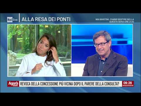 Michele Gubitosa ospite a Agorà Rai 3 09/07/2020