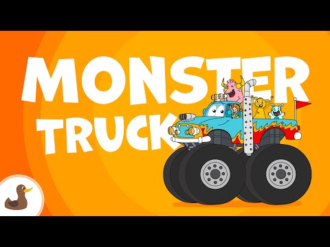 Monstertruck - Kinderlieder zum Mitsingen | Fahrzeuglieder | Lila Luftikus | Sing Kinderlieder