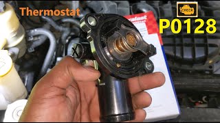 P0128 Thermostat change - Dodge Jeep Chrysler RAM - DIY Fix