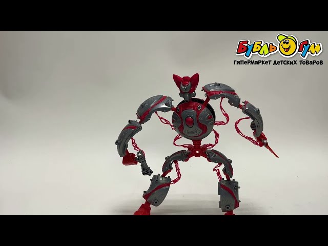 Фигурка-трансформер Giga bots Блейзбот 33см - видео
