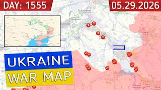 Kostiantynivka direction | Russia Ukraine war map 29 May 2026 | Military summary latest news today