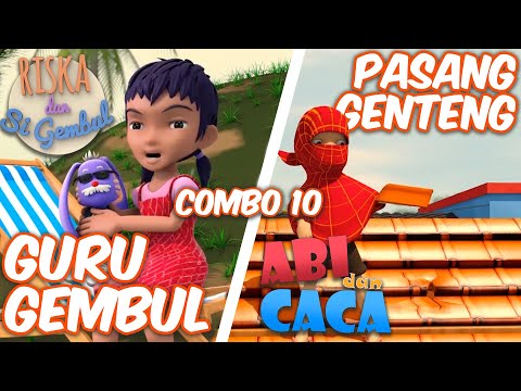 Riska Gembul Abi Caca - Guru Gembul Pasang Genteng - Combo 10