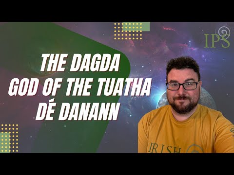 The Dagda - God of the Tuatha Dé Danann  -  Jon O'Sullivan  -  Irish Pagan School