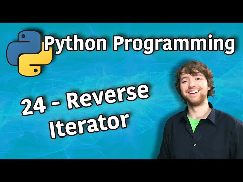 Learn Python Programming 24 Reverse Iterator - Mind Luster