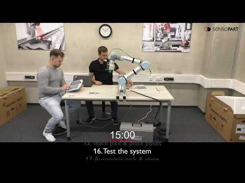 SensoPart - Unboxing and setting up a vision guided robotics application