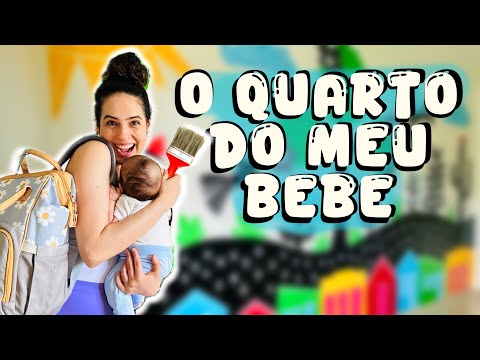 I PAINTED MY BABY'S ROOM WALL! Part 1 - Paula Stephania