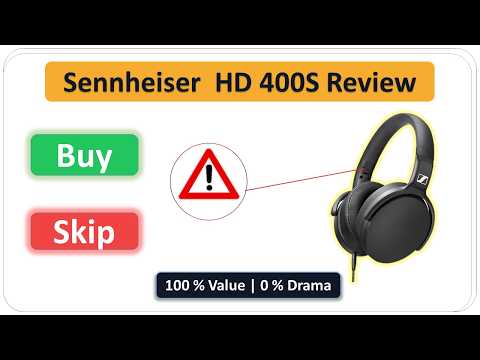 Thumbnail for Sennheiser HD 400S Review 🔥 Best Budget Headphones for Everyday Use?